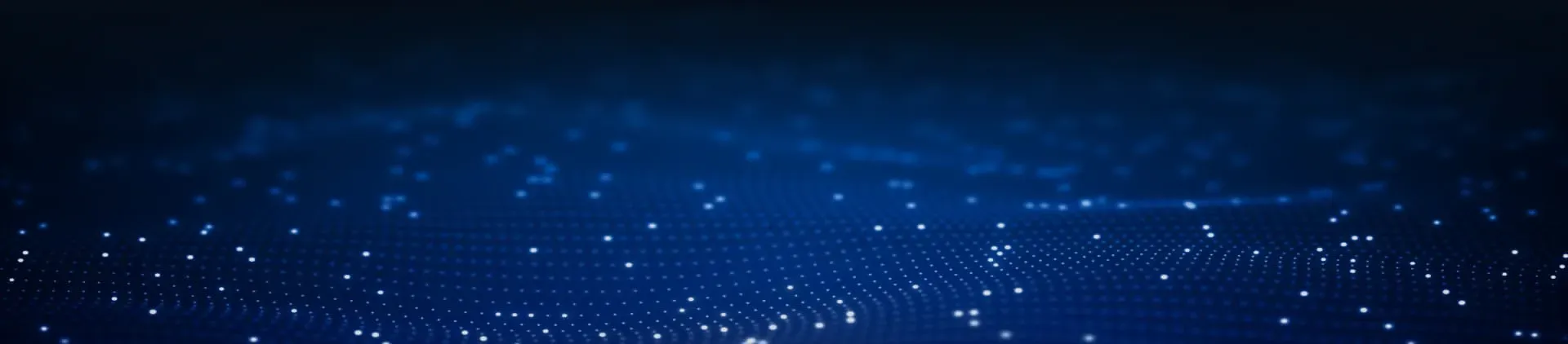 Abstract blue digital dots, representing StoneX Pro's institutional-grade FX trading platforms and customizable technology solutions.